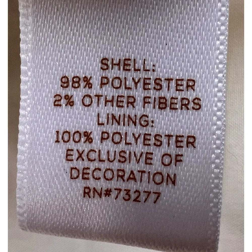 LC Lauren Conrad Cream Floral Tie-Waist Dress - Picture 12 of 14